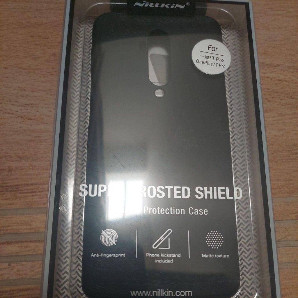Case Oneplus 7T Pro  Op7T Pro Case Frosted With Holder Phone Oneplus 7T Pro  Nillkinnnnnnnnn