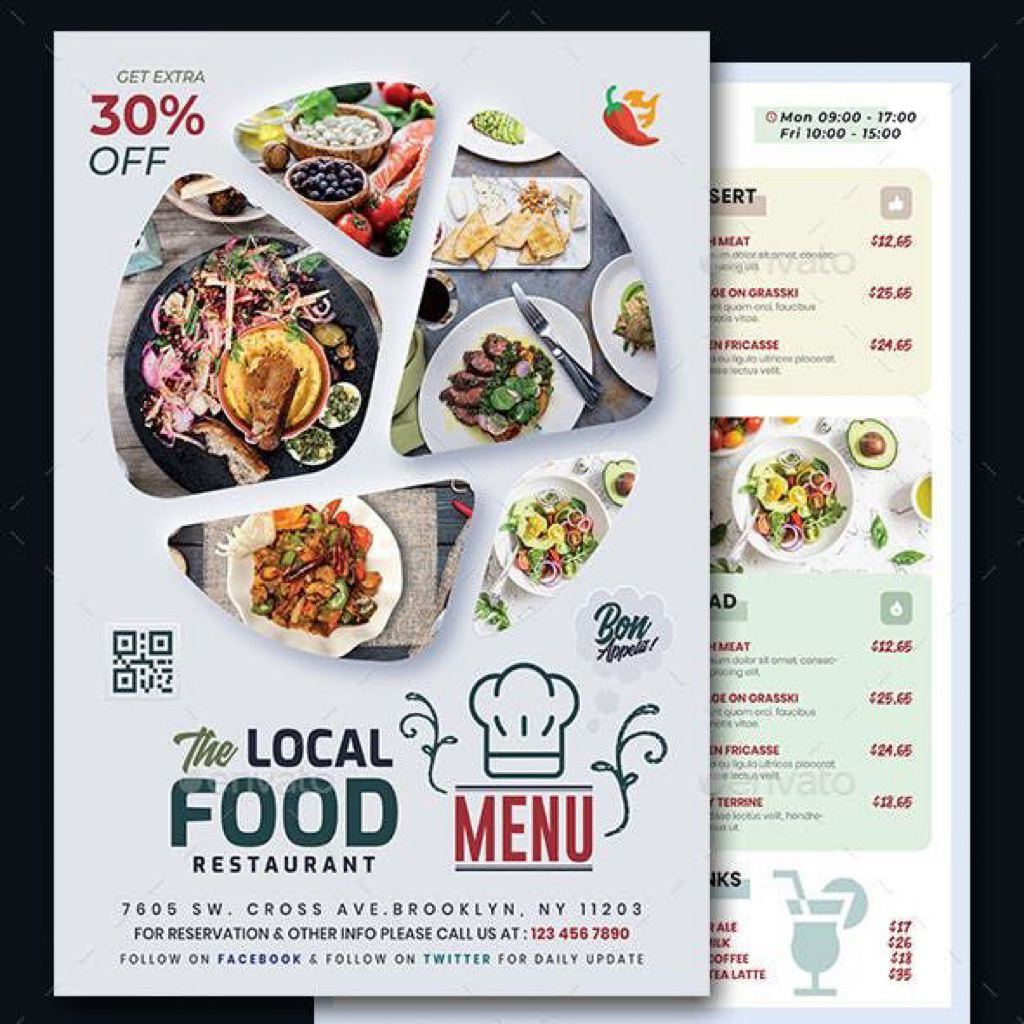 DESIGN MENU RESTAURANT / COFFEE SHOP / MENU LIST DAGANGAN