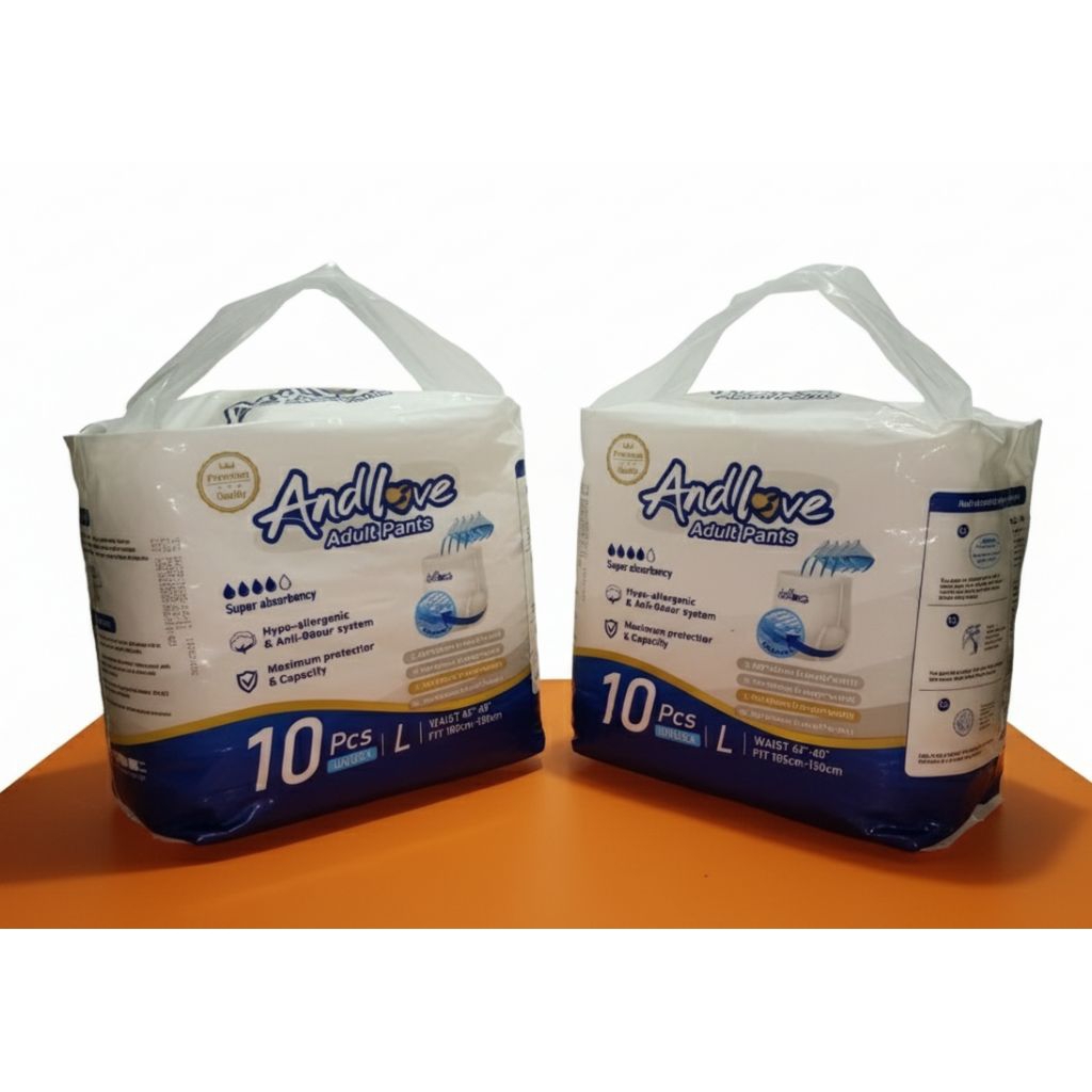 ANDLOVE / CONFIDENCE Popok Pampers Celana Dewasa -Size L- Orang Tua Lansia