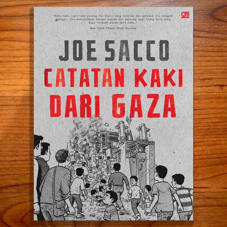 Komik Catatan Kaki dari Gaza (Segel)