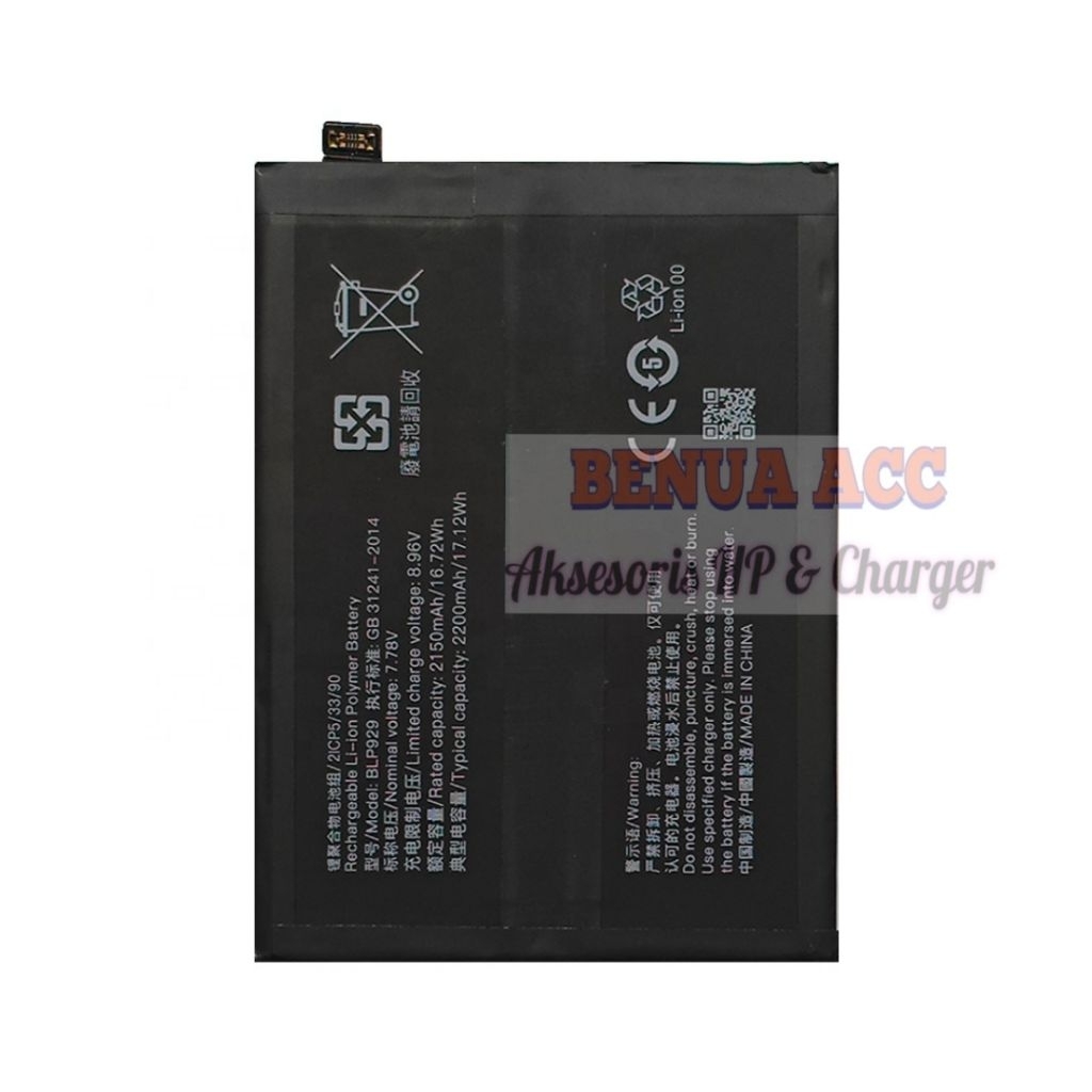 Baterai Opo Reno 8 Pro • Reno 8 Pro+ plus ( BLP929 )
