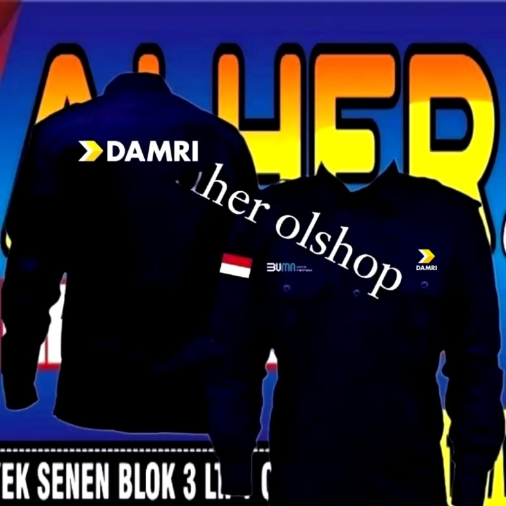 kemeja DAMRI baju DAMRI seragam DAMRI Pdh DAMRI Pdl DAMRI kemeja kerja DAMRI baju kerja DAMRI seraga