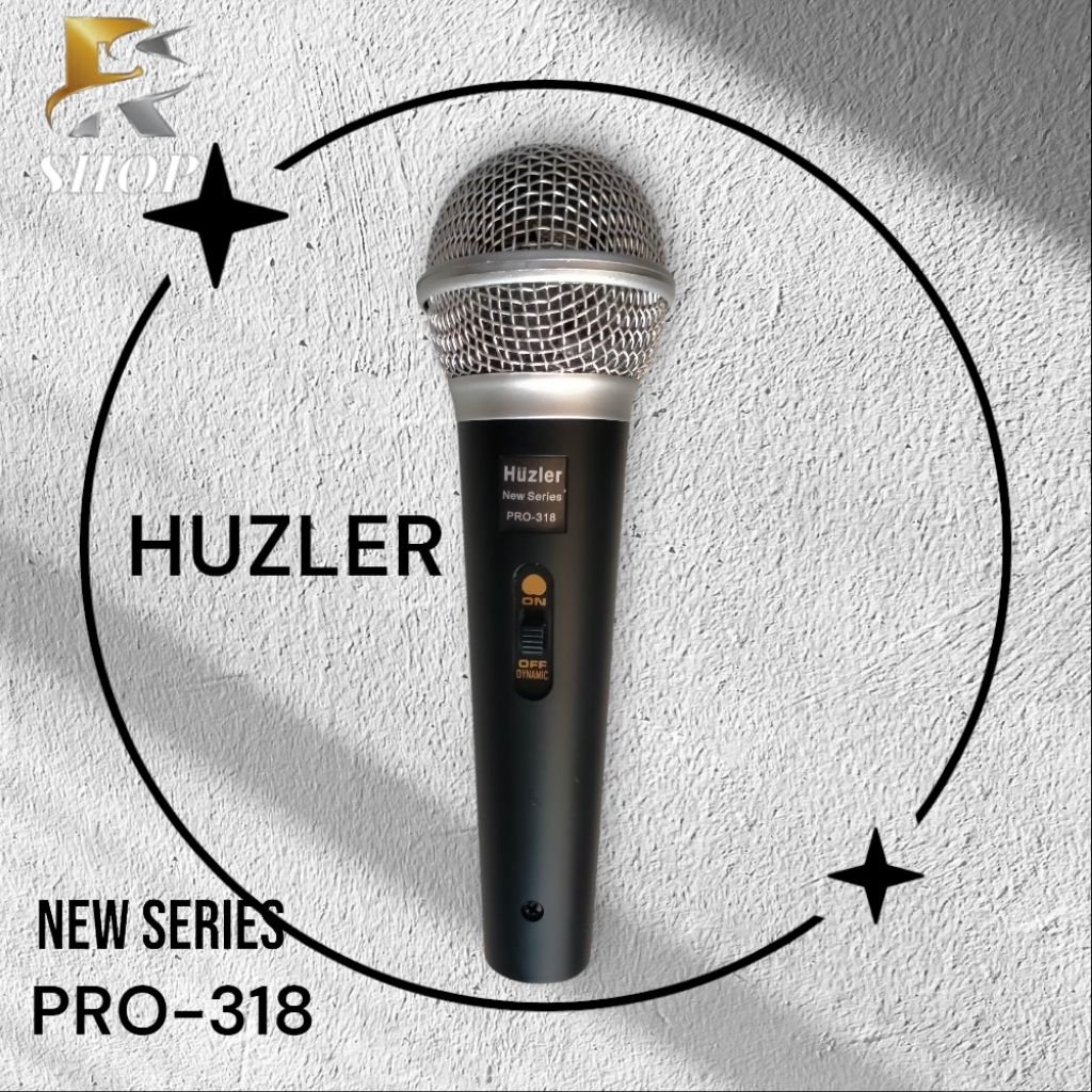 MIC MICROPHONE HUZLER PRO-318