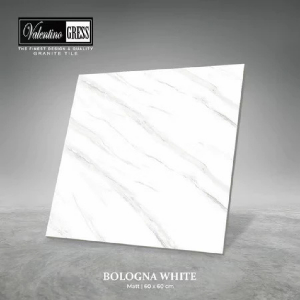 Granit Valentino Gress 60x60 Bologna White | Matt