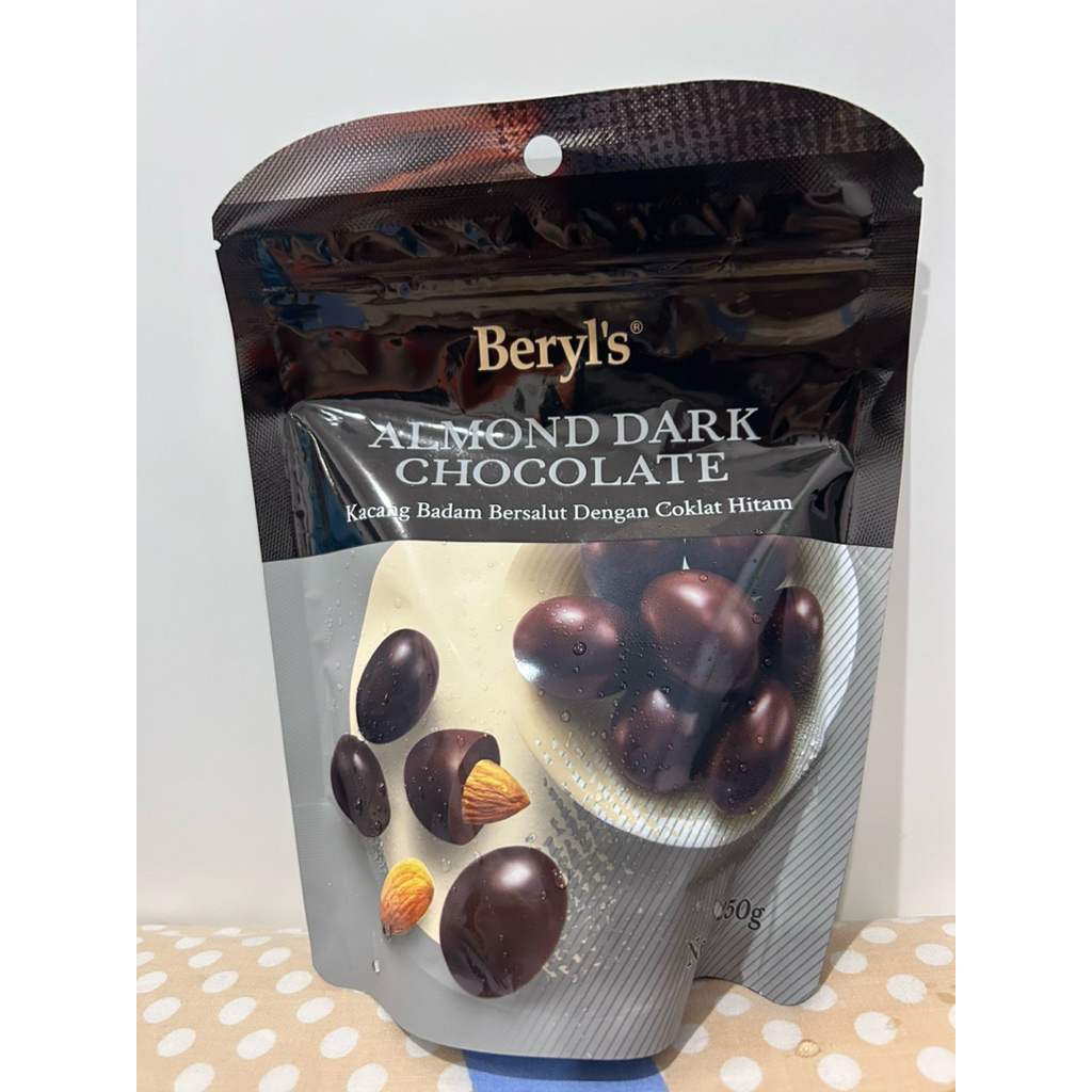 Lupiskeju BerylS Almond Dark Chocolate 250Gr
