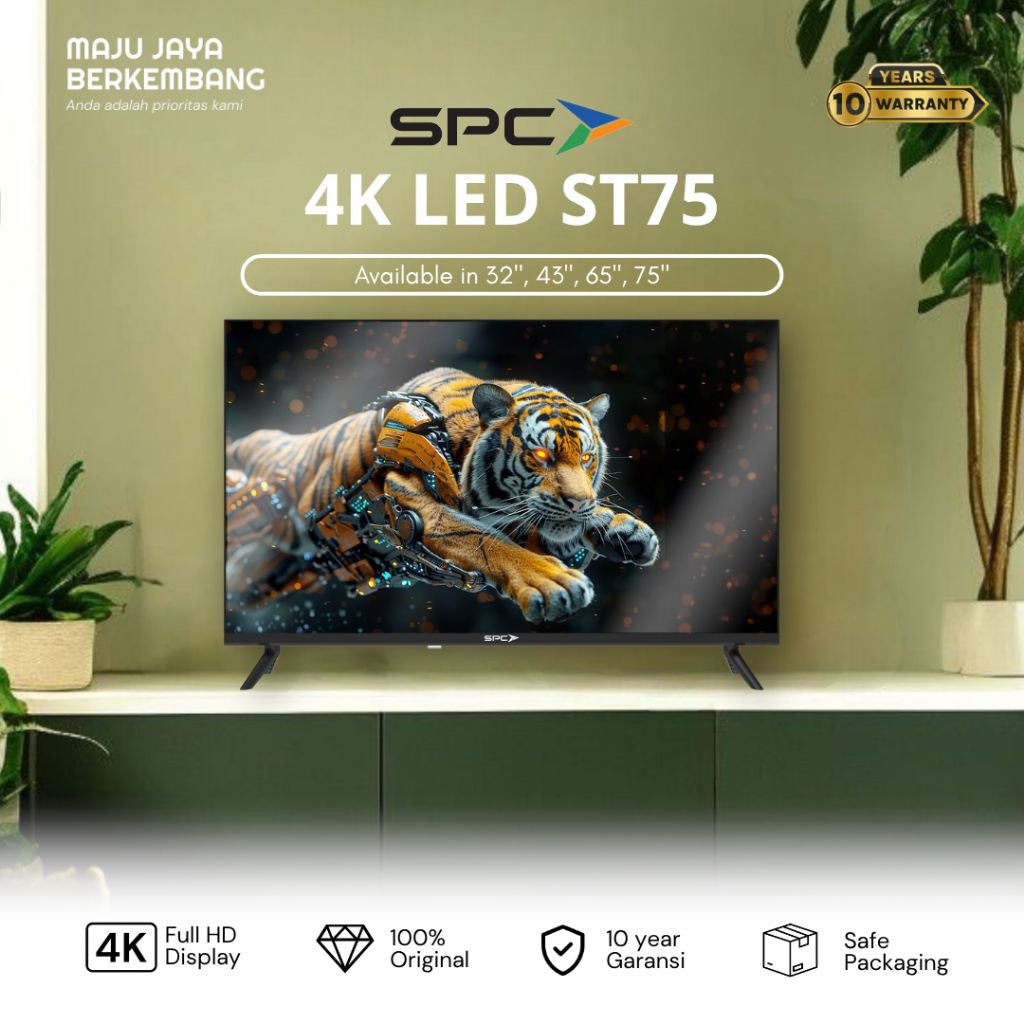 SPC ST75 4k GOOGLE TV 75 inch