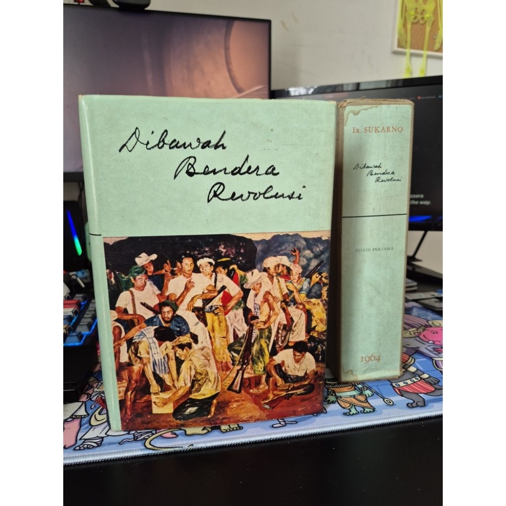 Buku Sejarah Original Ir Soekarno Dibawah Bendera Revolusi 1964