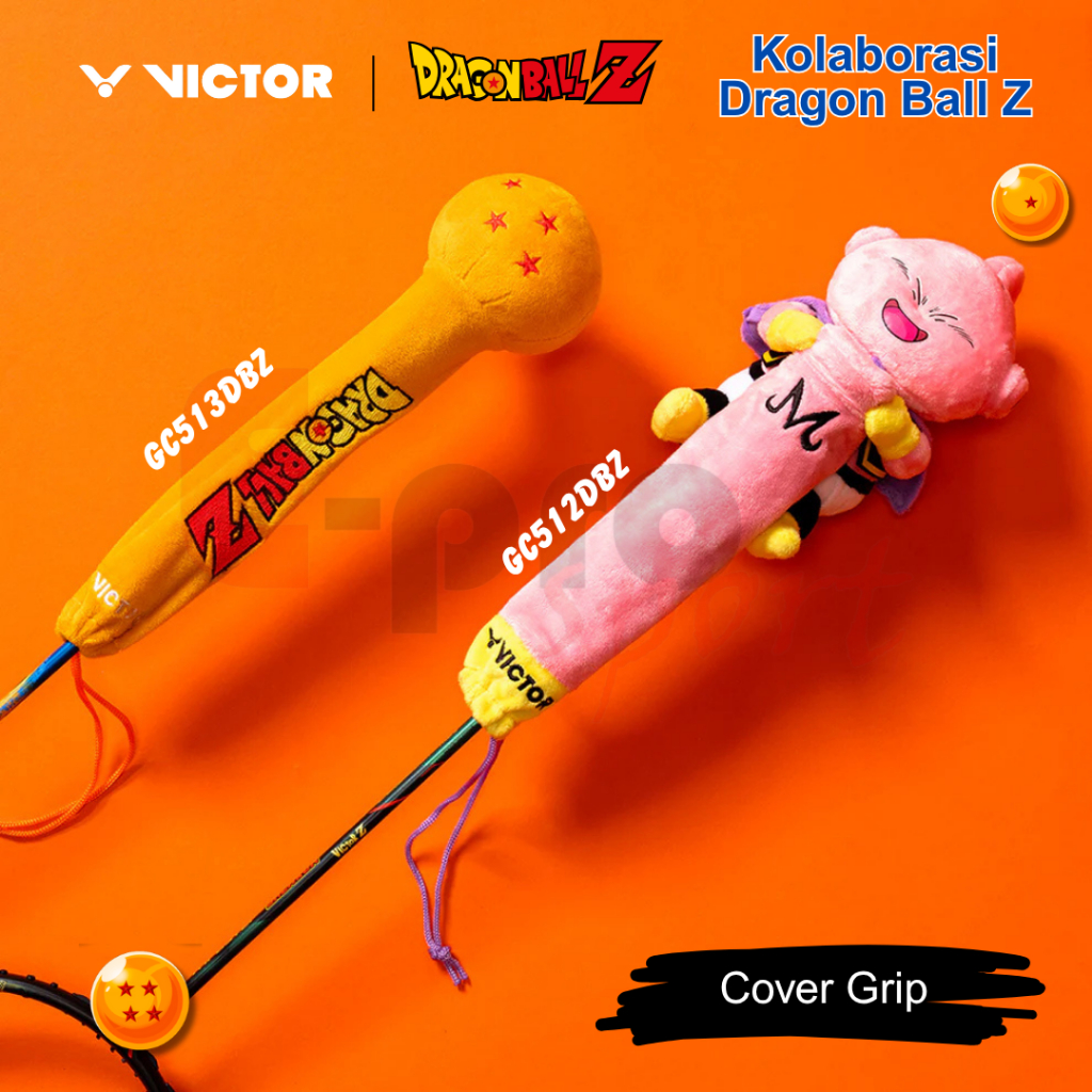 VICTOR X DRAGON BALL Z Collection Cover Grip Raket Badminton GC512DBZ GC513DBZ / GC 513 DBZ GC 512 D
