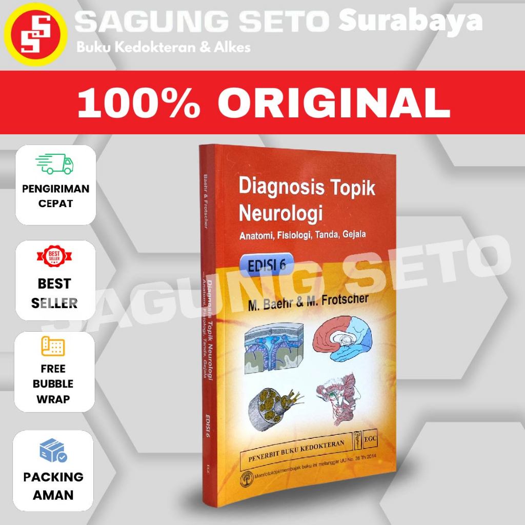 BUKU DIAGNOSIS TOPIK NEUROLOGI DUUS EDISI 6 / NEURO, NEUROLOGI DUUS