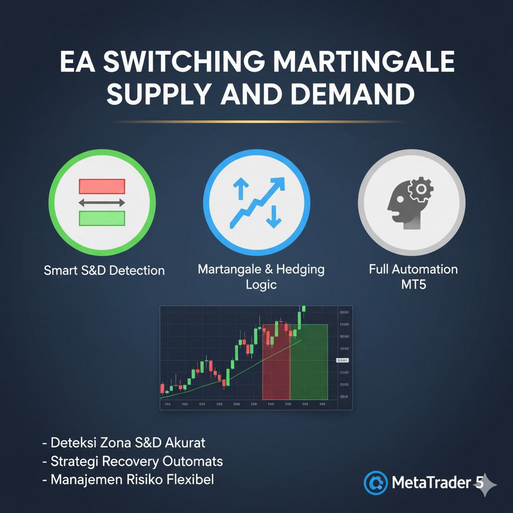 EA Switching Martingale Supply Demand MT5 - Robot Trading Forex Otomatis