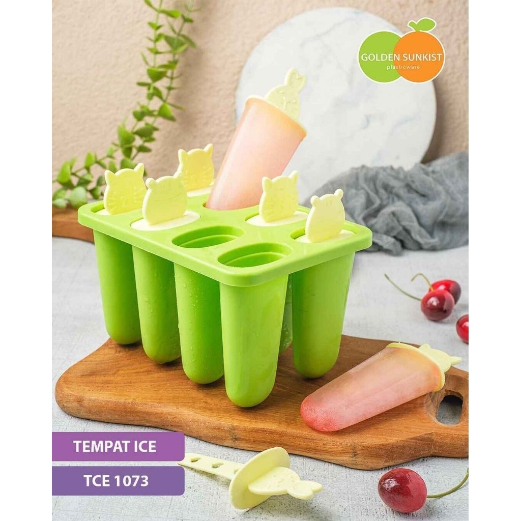 Golden Sunkist Tempat Cetakan Ice Cream/ Cetakan Es Krim/Cetakan Es Golden Sunkist TCE 1073