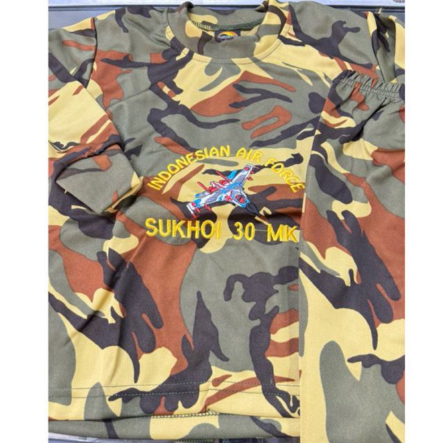 Setelan Anak Army Lebanon Sukhoi