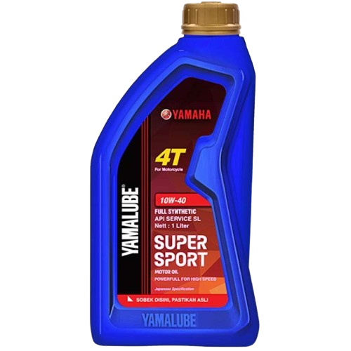 OLI YAMALUBE SUPER SPORT 10W 40 1 LITER || OLI MOTOR YAMALUBE SUPER SPORT 1 LITER