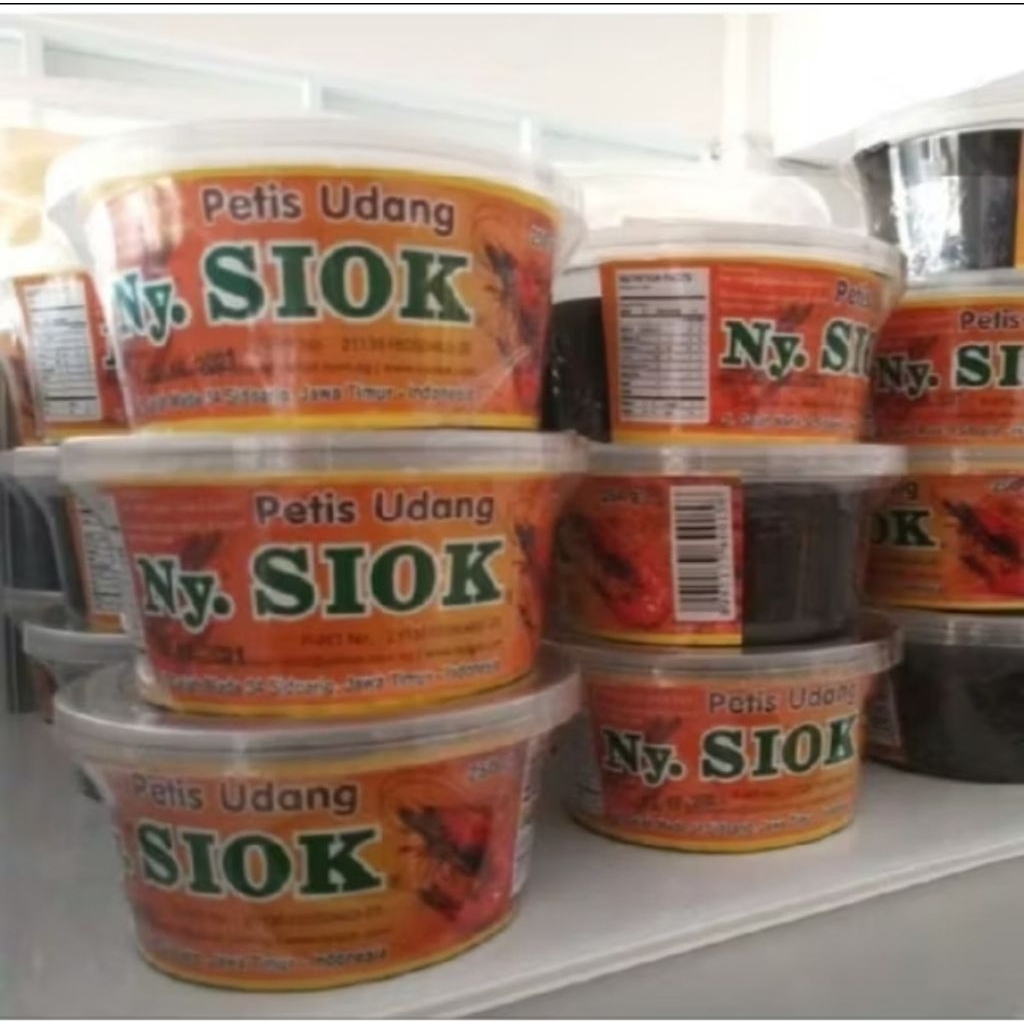 Petis Udang ASLI Ny Siok 250 Gram ( HATI HATI TERTIPU BARANG PALSU ATAU KADALUARSA / REPACKING )