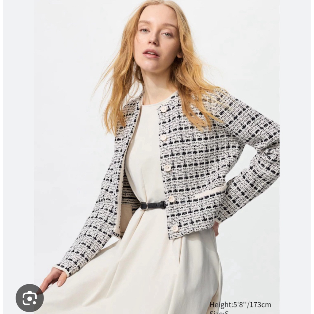 Uniqlo Short Knitted Jacket