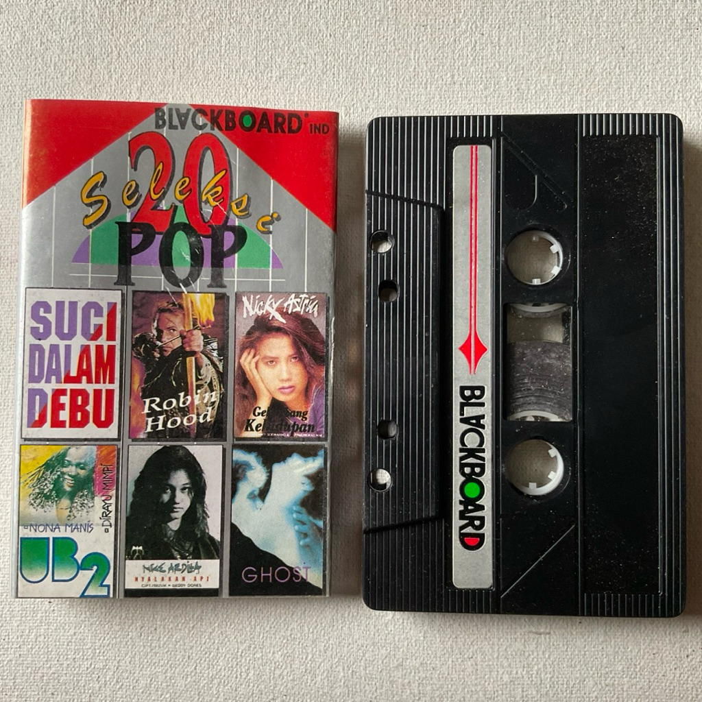 Kaset Pita 20 Seleksi POP BARAT dan INDO