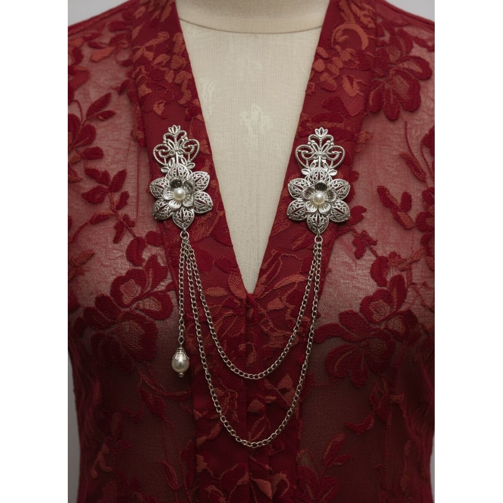 BROS RANTAI KEBAYA SILVER, BROS RANTAI KEBAYA JANGGAN