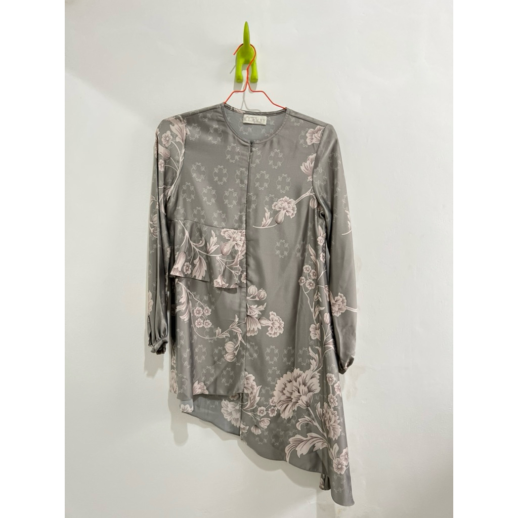 Preloved Wearing Klamby Cendana Tunik Forest