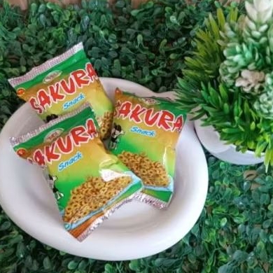 Snack jadul "Sakura" renceng isi 10pcs