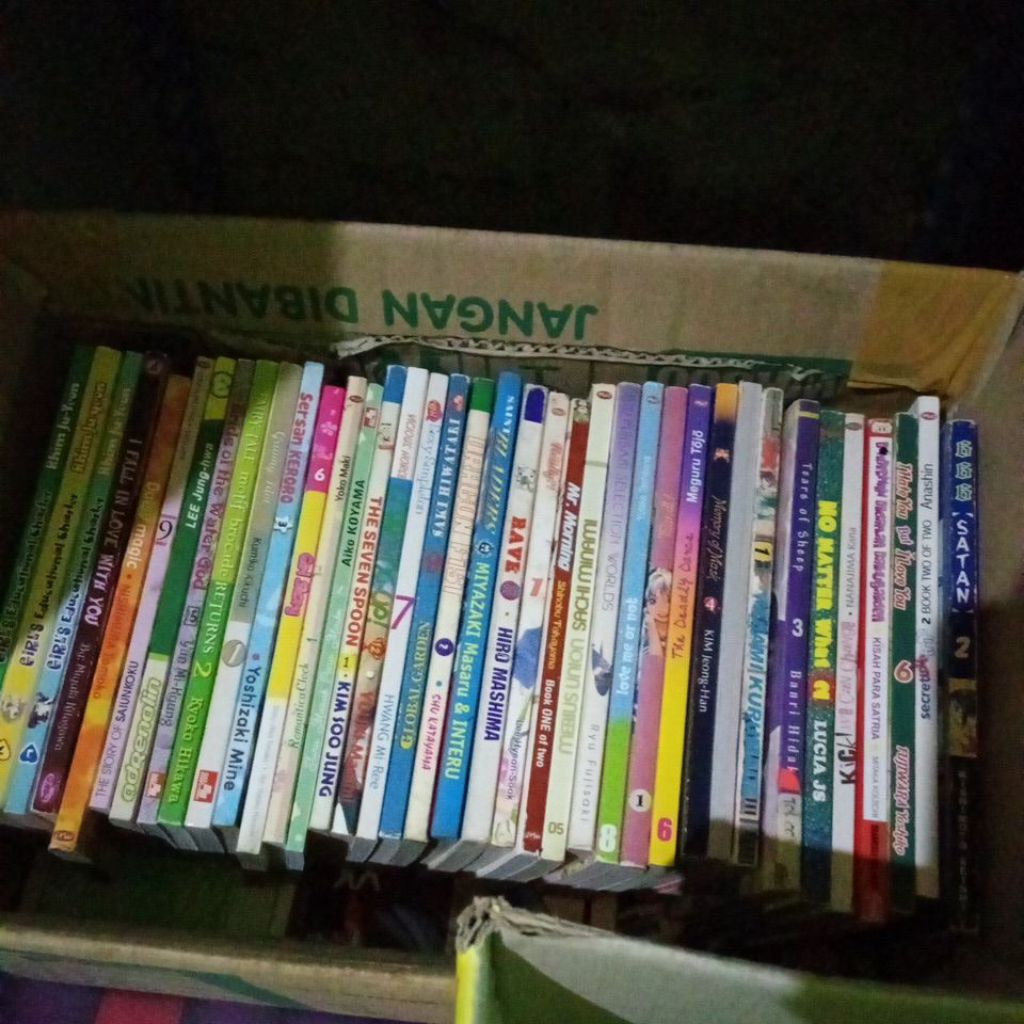 komik preloved/bekas murah  3k