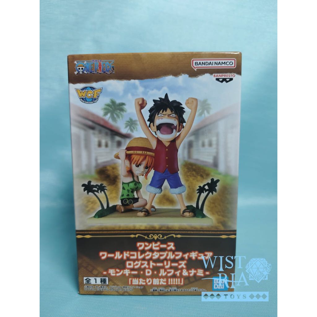 Banpresto One Piece - WCF Log Stories MONKEY D. LUFFY & NAMI