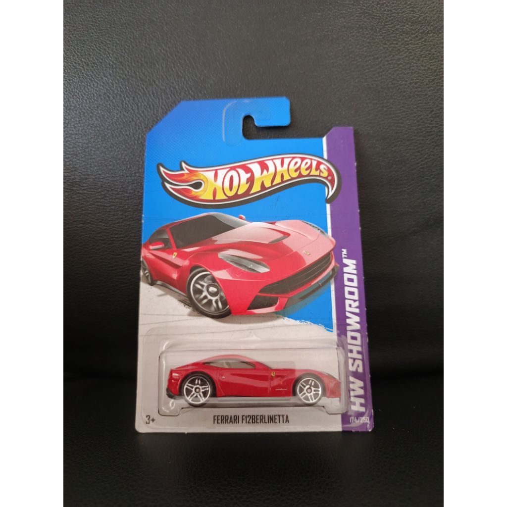 HOTWHEELS FERRARI F12 BERLINETTA RED