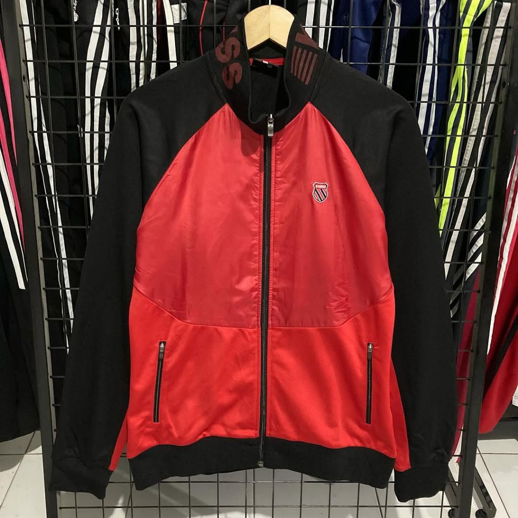 Tracktop K-Swiss - Tracktop Cowok - Jaket Cowok