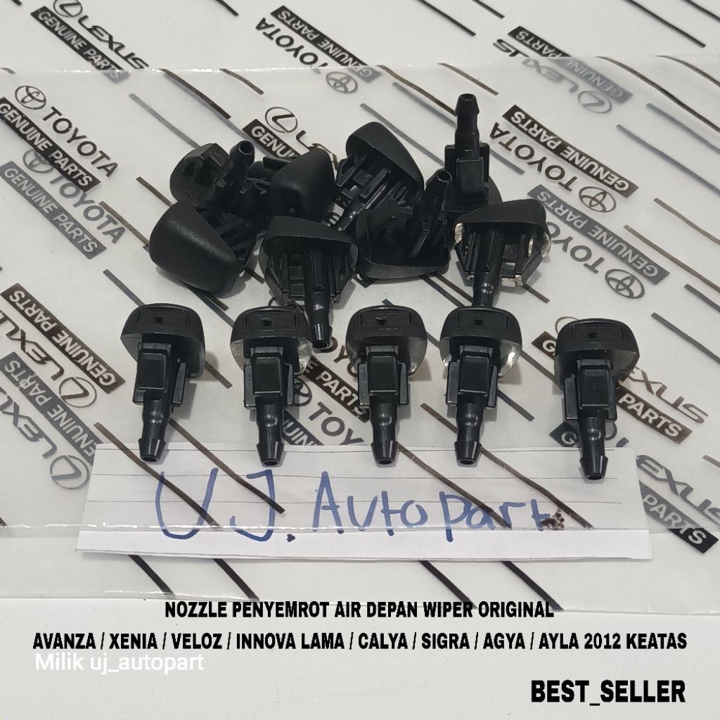 nozzle nozel depan penyemrot air wiper avanza xenia terios rush innova calya sigra agya ayla 2012up 