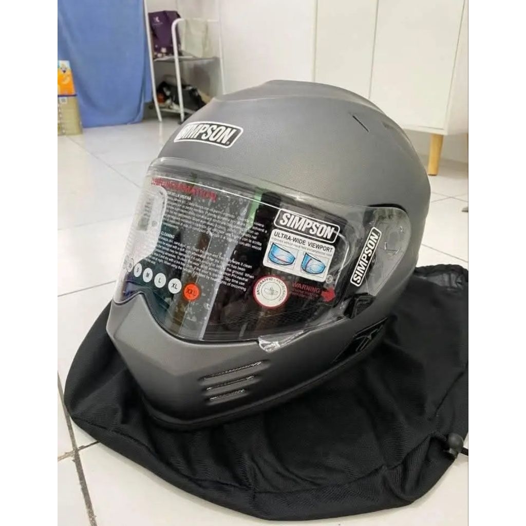 Helm Simpson Ghost Bandit Flat Alloy