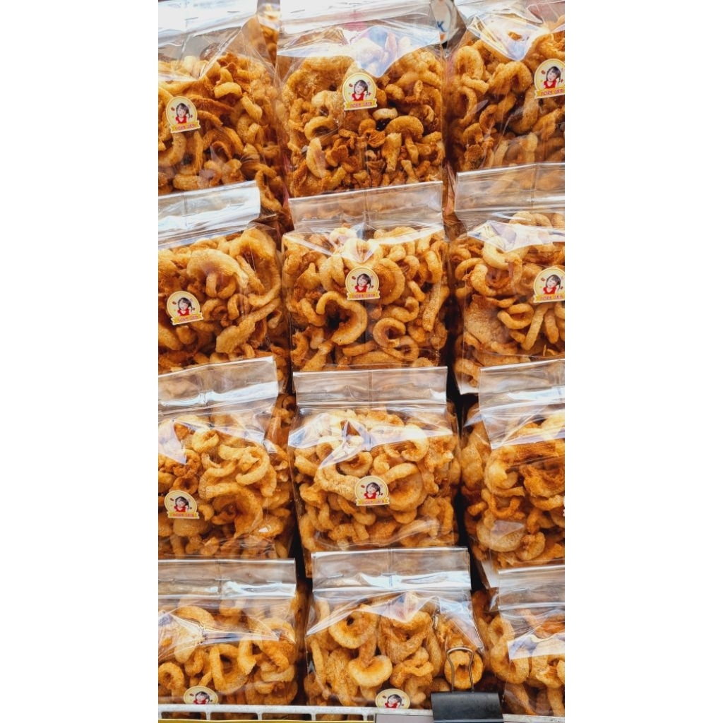 Pork Skin Thailand / Crispy Pork Skin / Kerupuk Babi Thailand / Kerupuk Thailand / Crispy Skin Thail