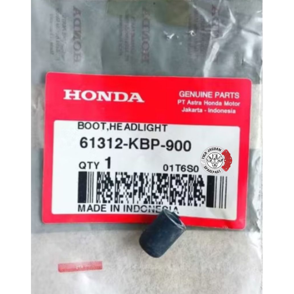 Karet Dudukan Lampu Depan Honda Tiger Megapro GLmax GLpro Verza CBR150R Original AHM 61312KBP900