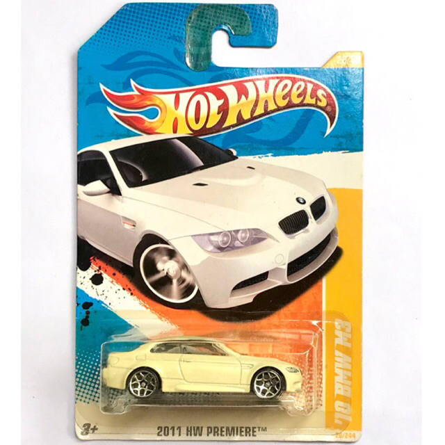 HOT WHEELS - 10 BMW M3  Wht