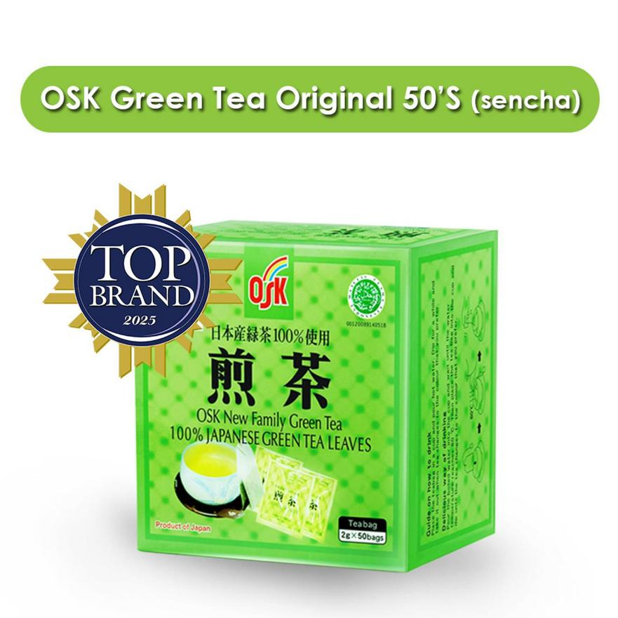 OSK Japanese Green Tea Original Isi 50 Sachet - Sencha Tea