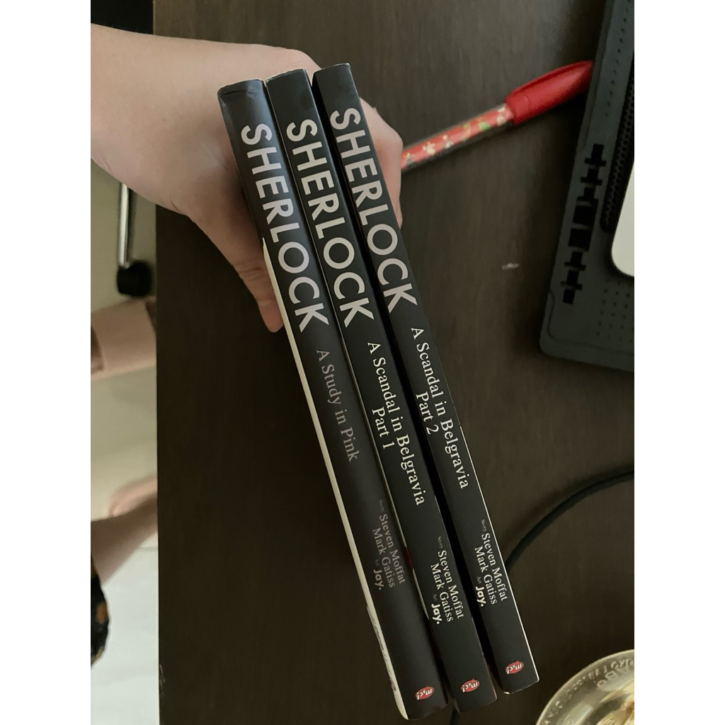 PRELOVED NOVEL KOMIK SERI SHERLOCK HOLMES