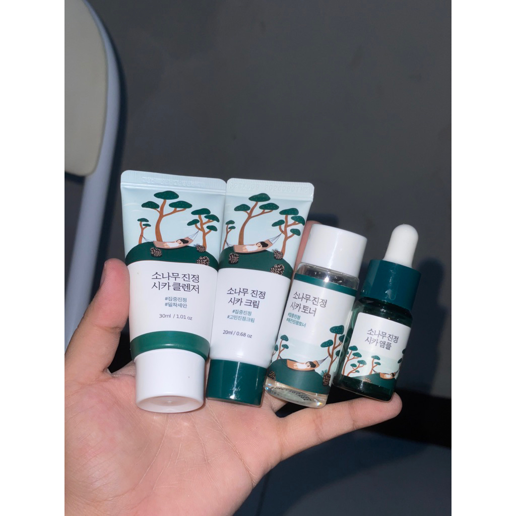 Round Lab pine calming cica trial kit isi 4