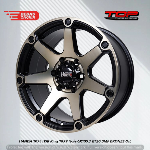 velg palang offroad lubang 6X139 ring 18 | pelek untuk mobil pajero fortuner hsr handa murah