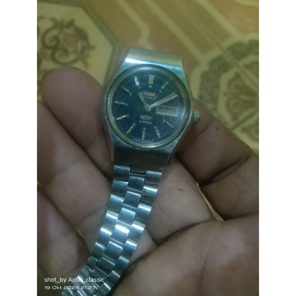 jam tangan wanita citizen automatic bekas/bahan