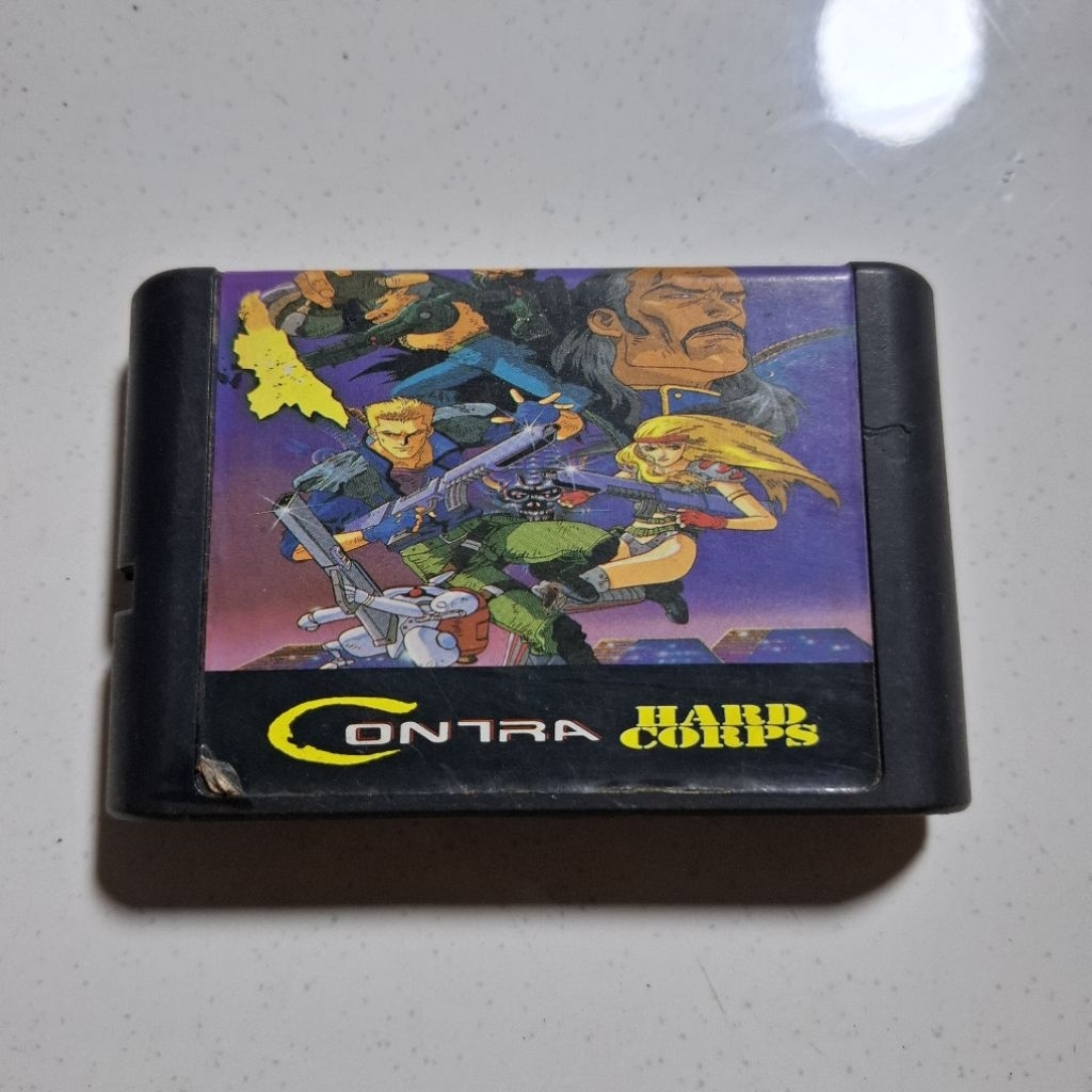 Kaset Game SEGA Contra Hard Corps Second