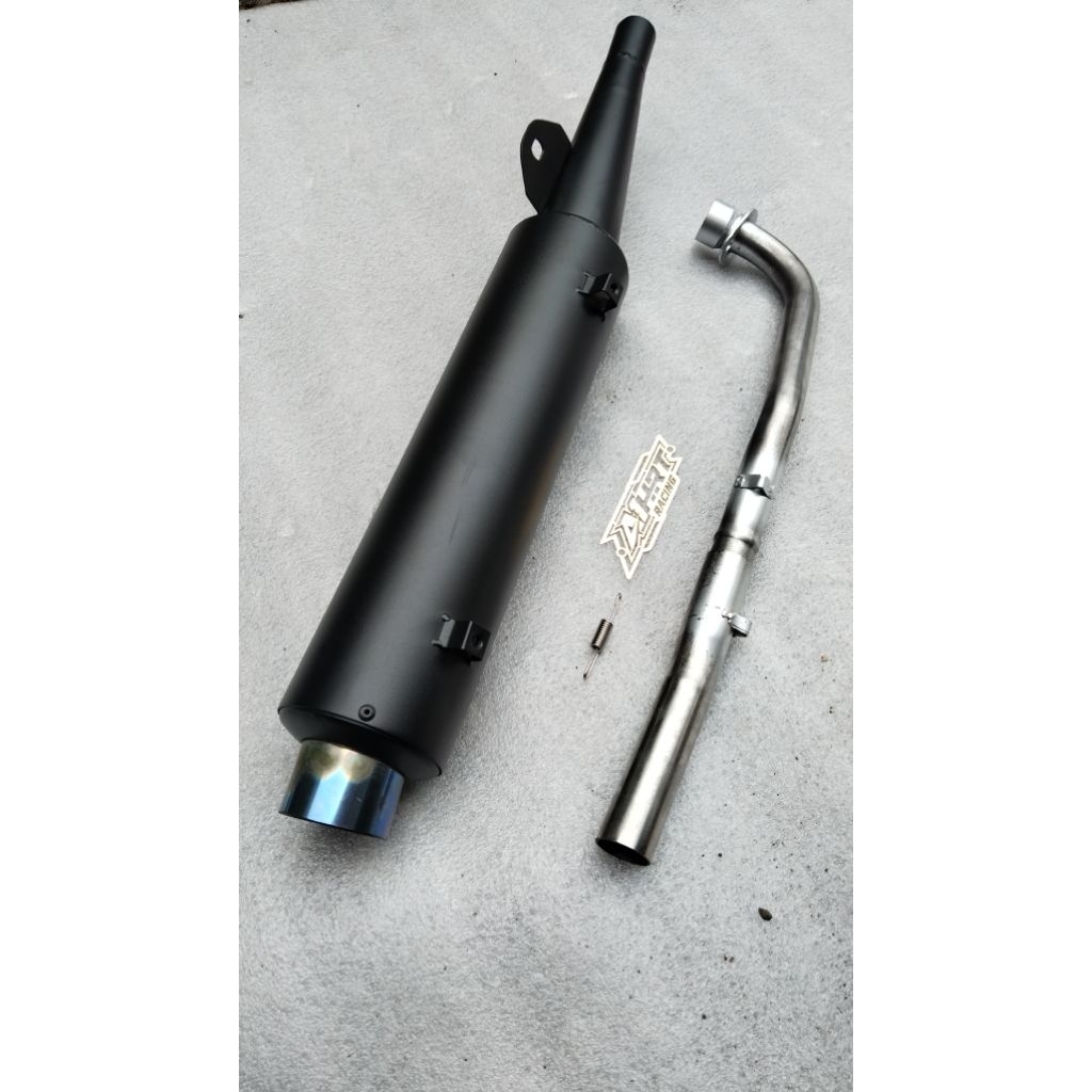knalpot standar Racing tsukigi vega lama crypton jupiter supra astrea