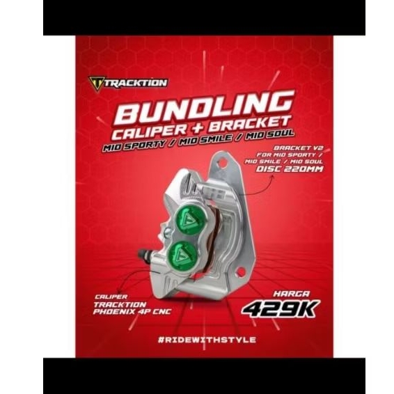 Kaliper 4 Piston Formula 1 Tracktion/TAD