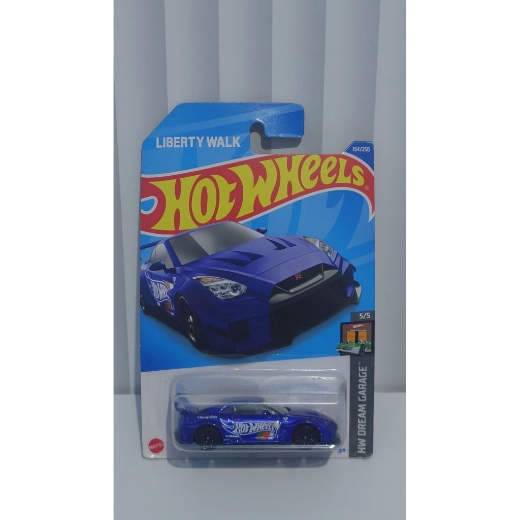 hot wheels lbwk gt nissan 35GT biru