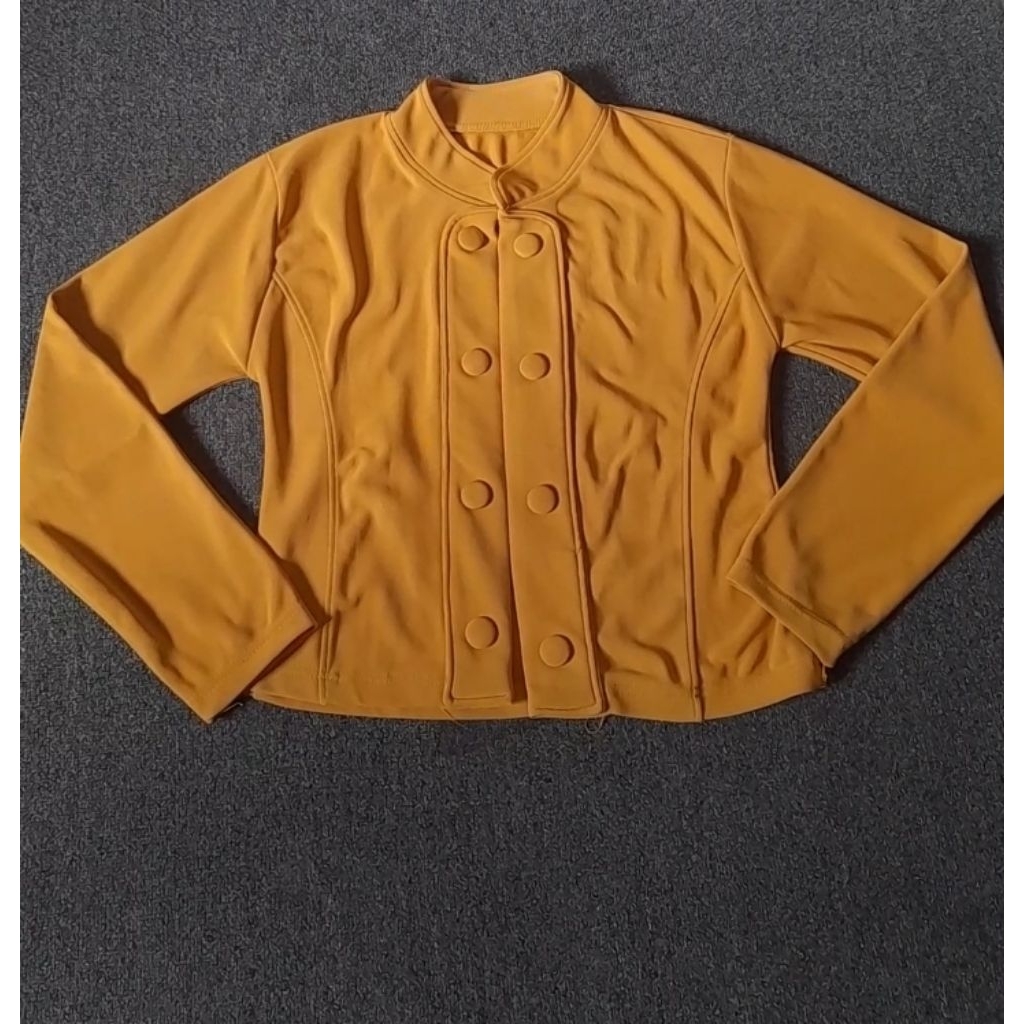 blazer warna mustard