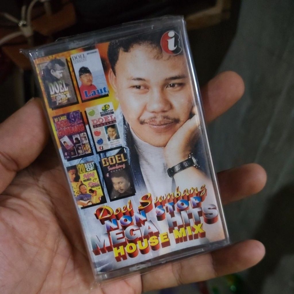 kaset pita import doel sumbang nonstop mega hits hause mix