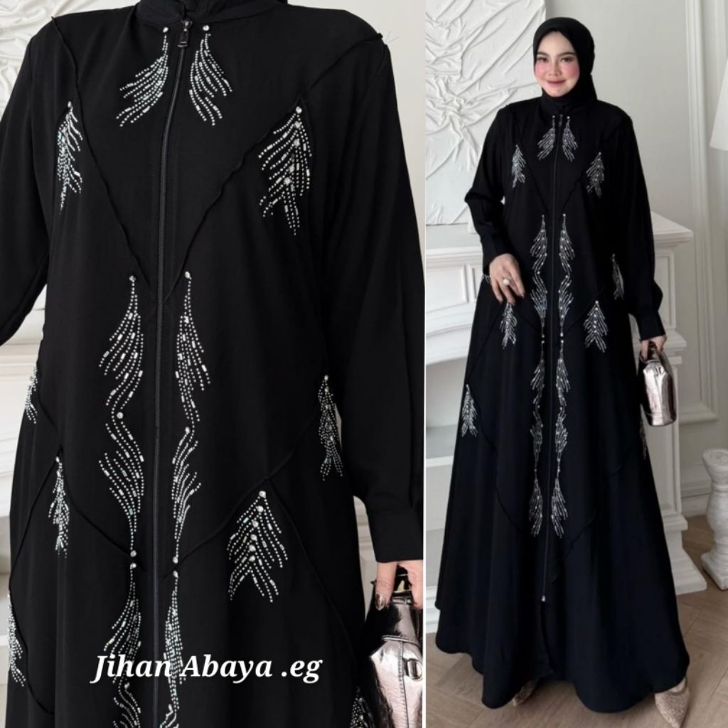 Jihan abaya / Gamis abaya Jihan new / COD