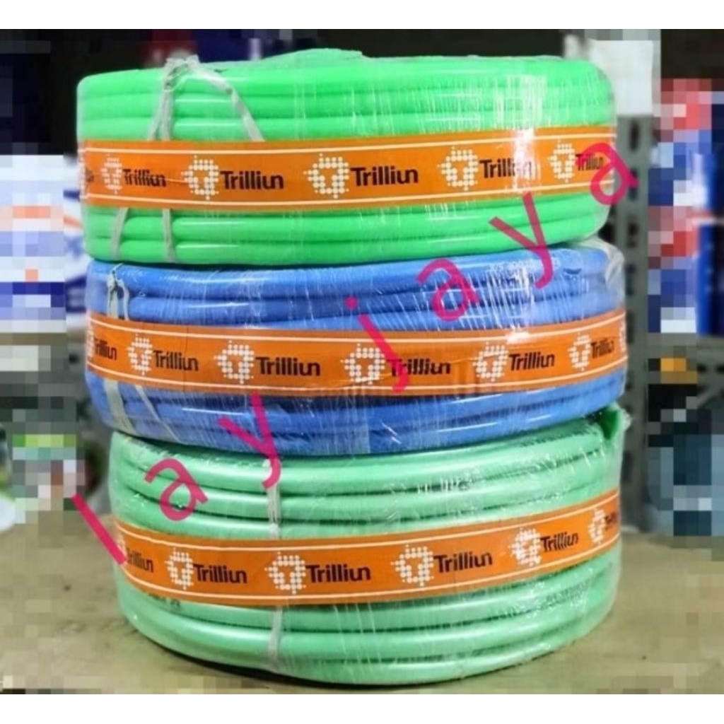 Selang Air 5/8" Trilliun Superflex / Selang Air Plastik Elastis / Per Rol 100 Meter