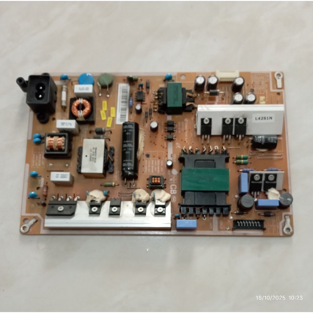 PSU POWER SUPPLY REGURATOR MESIN TV SAMSUNG UA 40F5105 (PSU SG40)