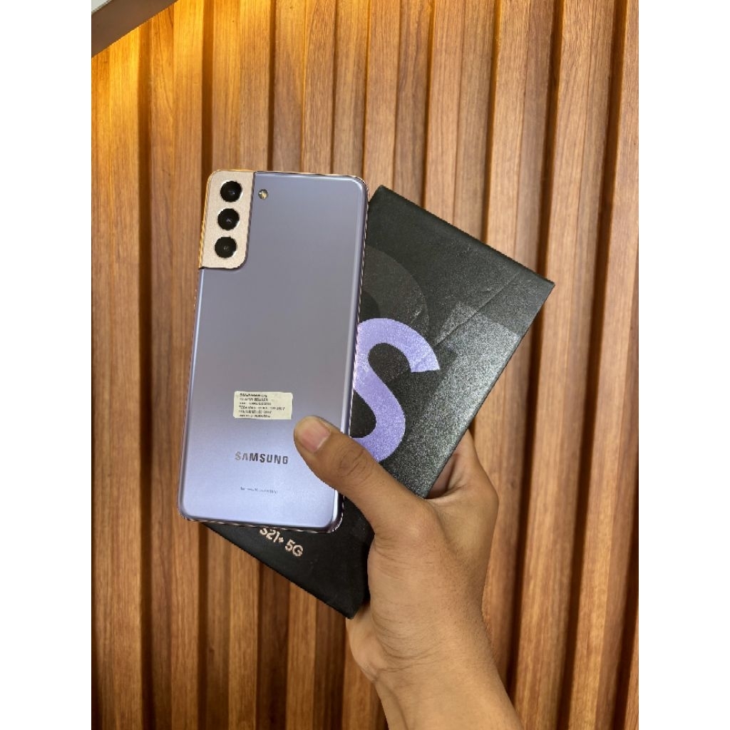 SAMSUNG S21 PLUS 5G 8/256 SECOND RESMI SEIN MULUS TERAWAT