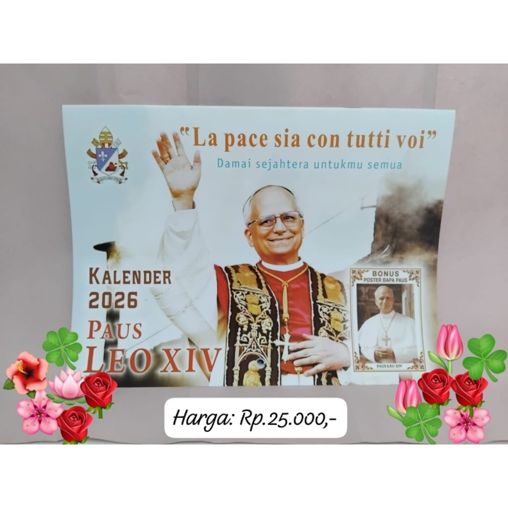 KALENDER PAUS LEO XIV TAHUN 2026