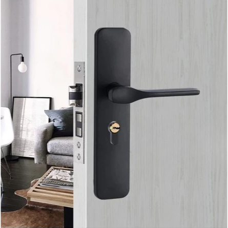 Handle Hendel Set Kunci Konci Pengaman Pintu Kamar Rumah Door Lock Handle Pegangan Pintu Elegant