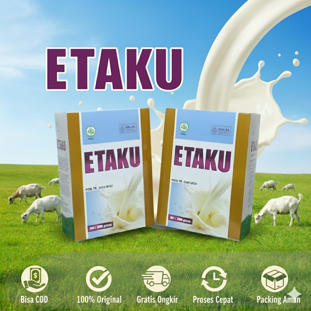 Susu Kalsium Untuk Tulang dan Gigi - Susu Kambing 100% original - Susu Kesehatan Agar tulang kuat - 